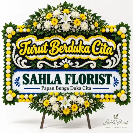 Papan Bunga Duka Brebes